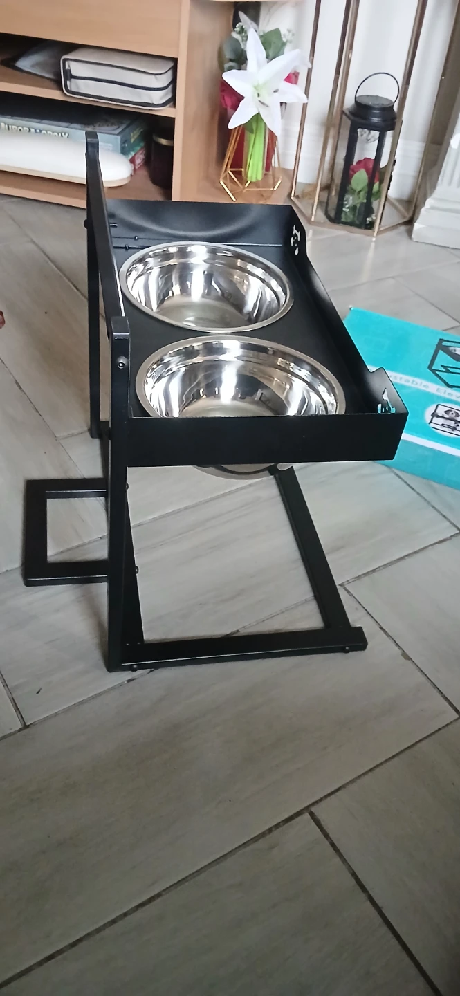 Adjustable Elevated Dog Bowls - photo 4