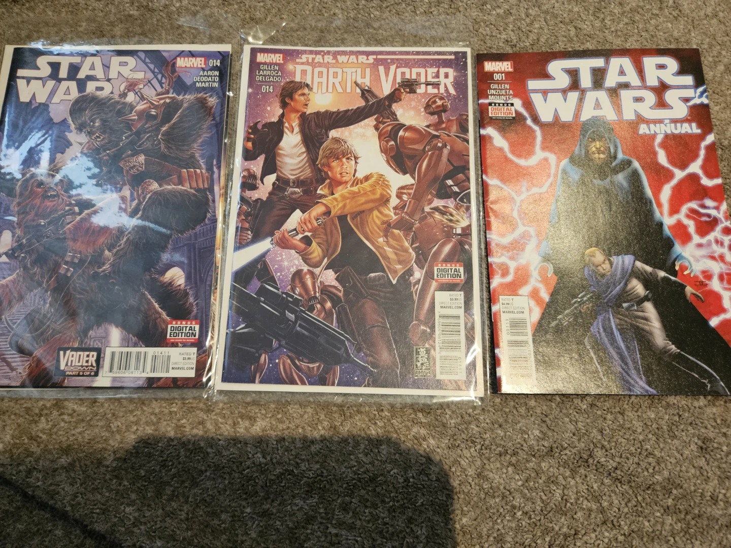 Marvel Star Wars & Darth Vader Comics