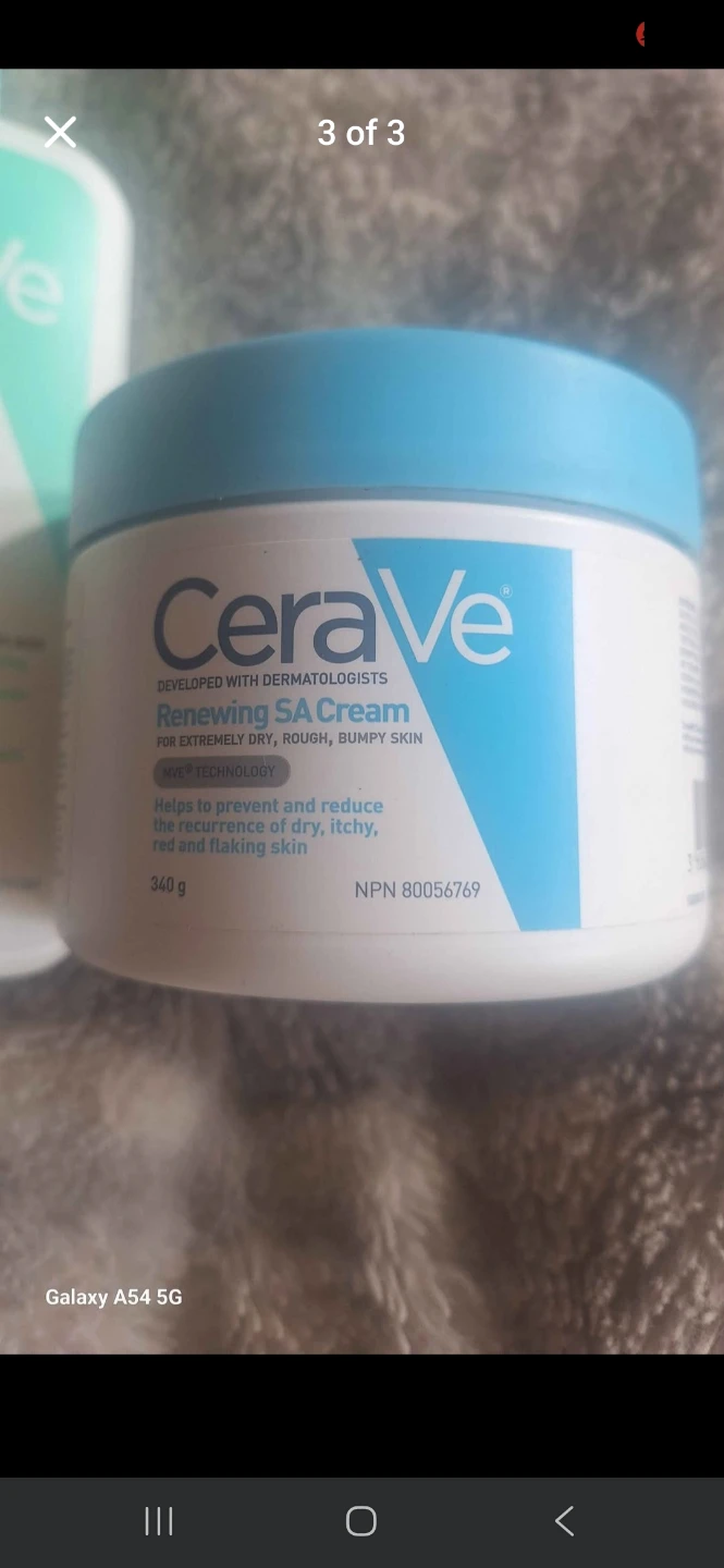 CeraVe Foaming Facial Cleanser & Renewing SA Cream - photo 3