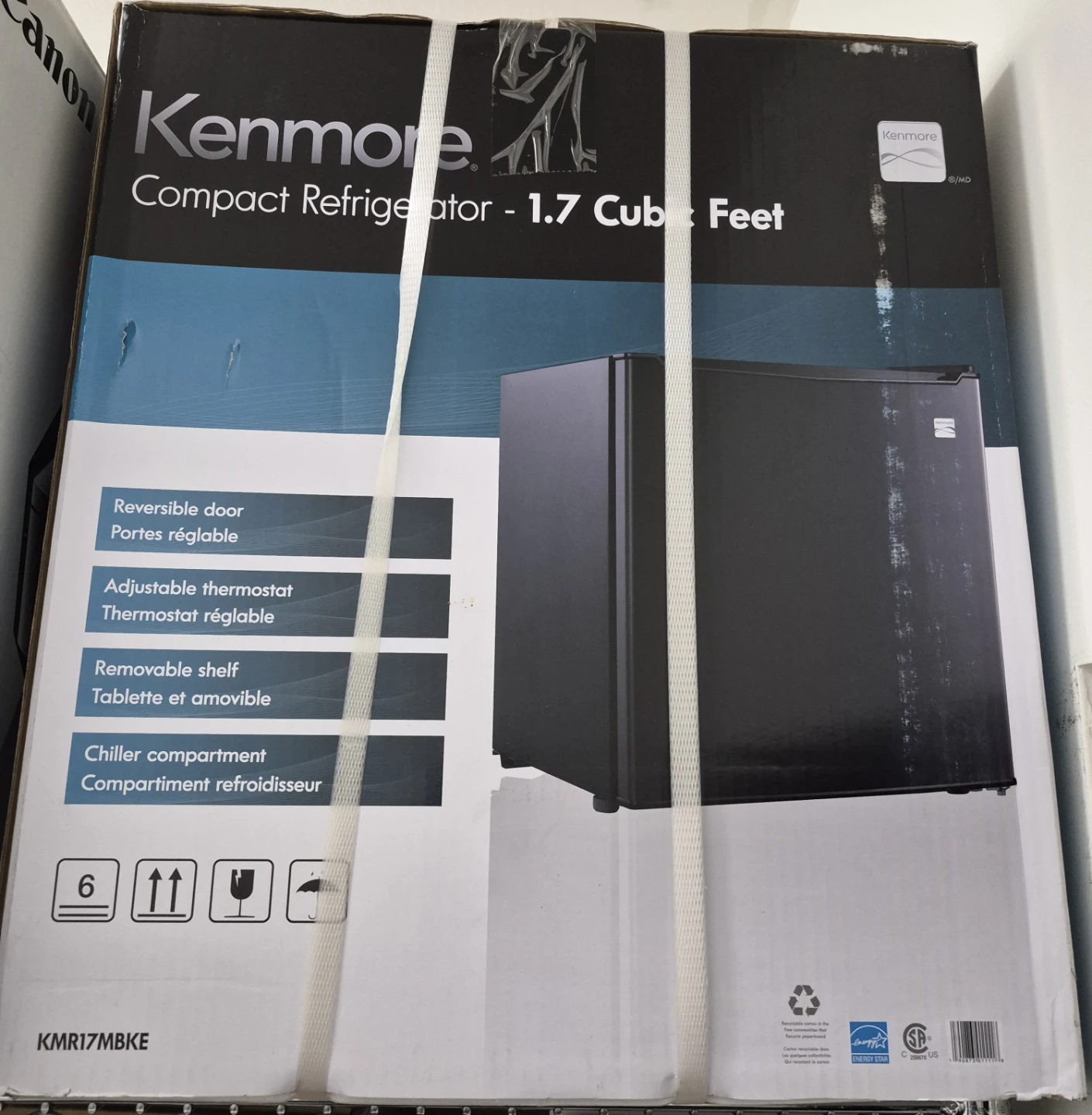 Kenmore Compact Refrigerator - 1.7 Cubic Feet