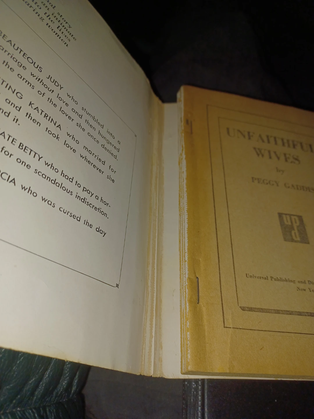 Unfaithful Wives & Wicked Vintage Pulp Novels - photo 2