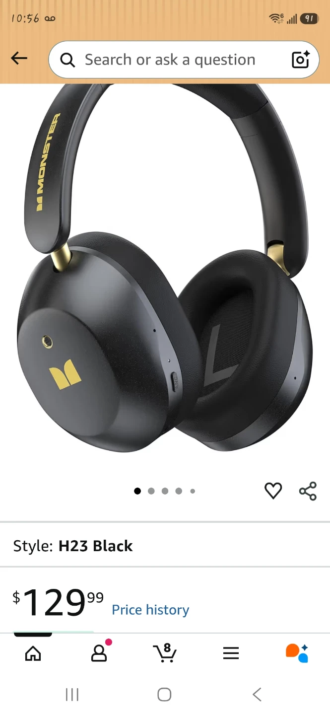 BNIB Monster Persona 6th ANC Bluetooth Headphones - photo 2