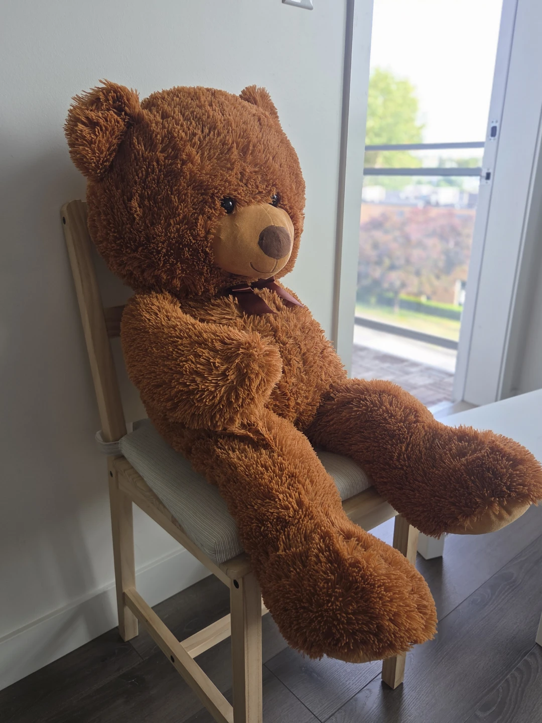 Large Brown Teddy Bear - photo 2