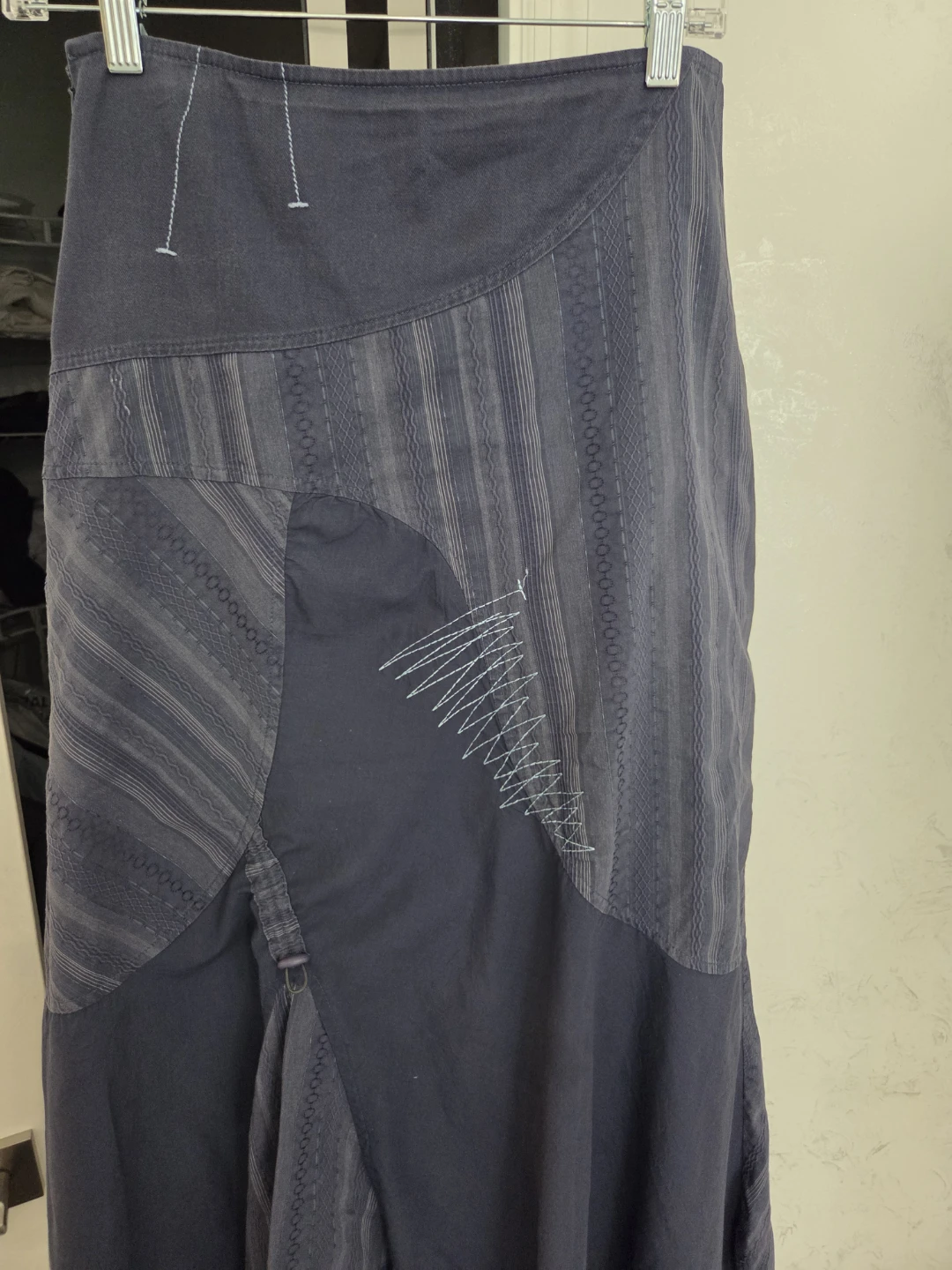 Women's Boho Patchwork Midi Skirt - photo 2