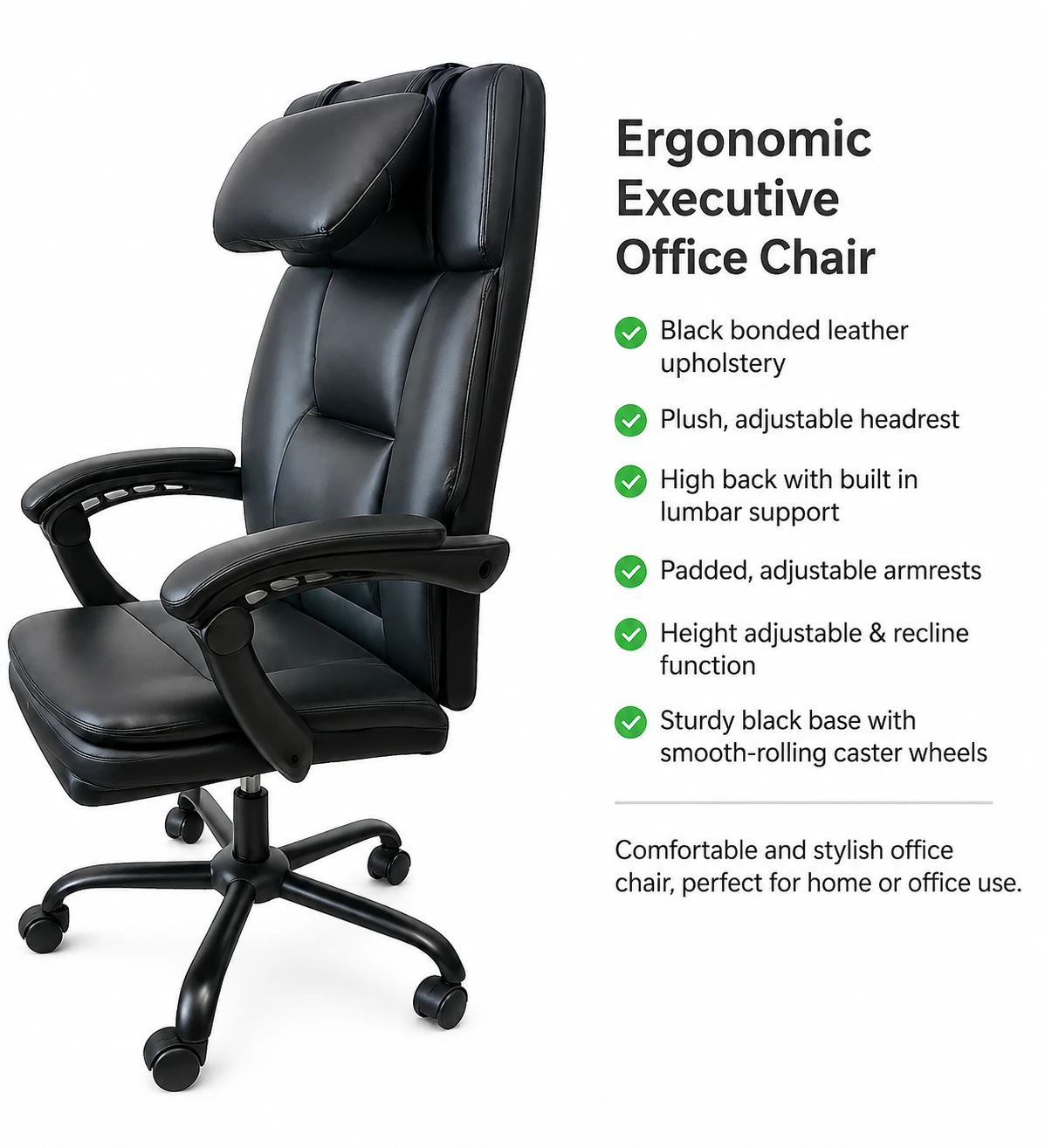 Ergonomic Executive Office Chair
