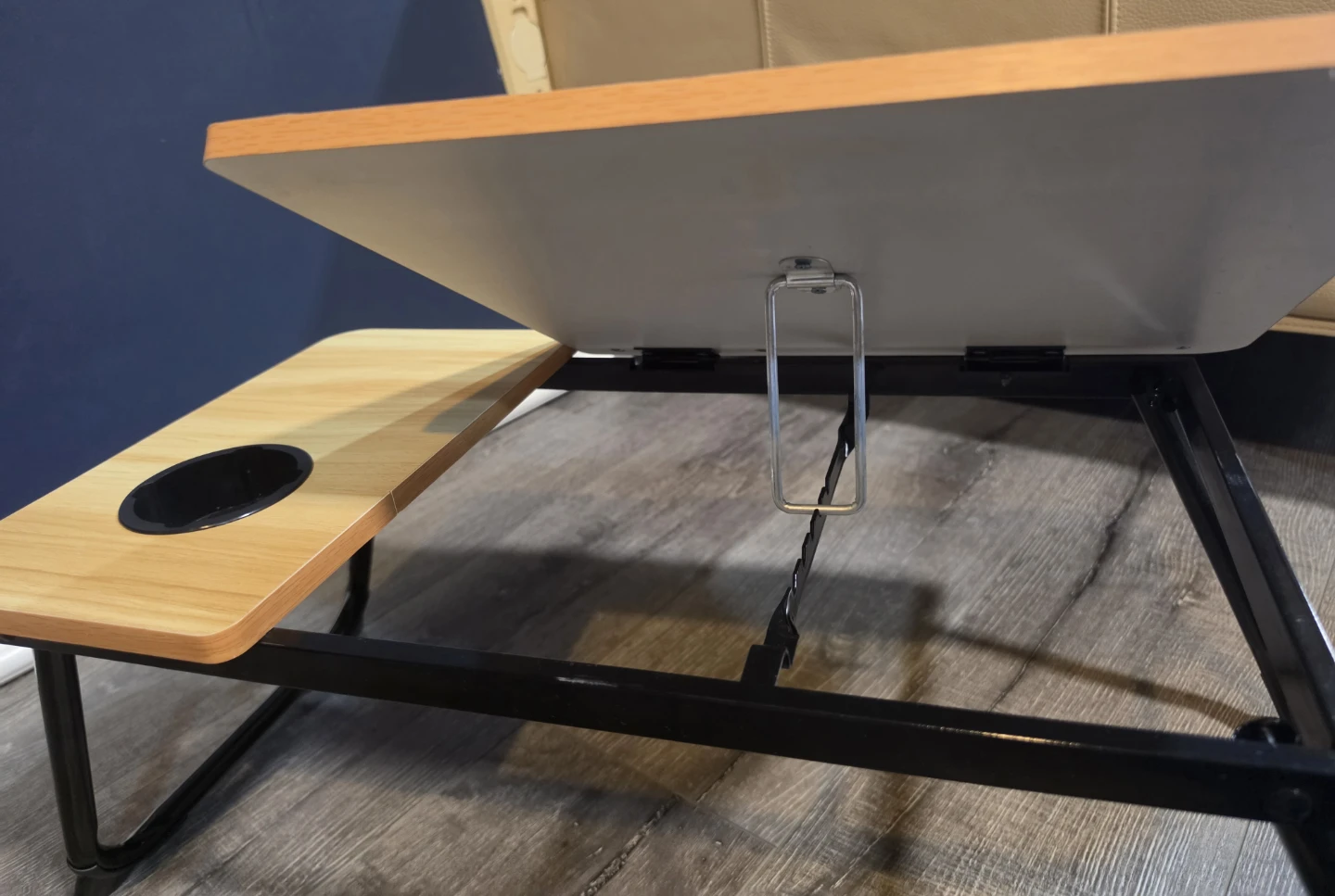 Foldable Laptop Bed Tray with Cup Holder - photo 3