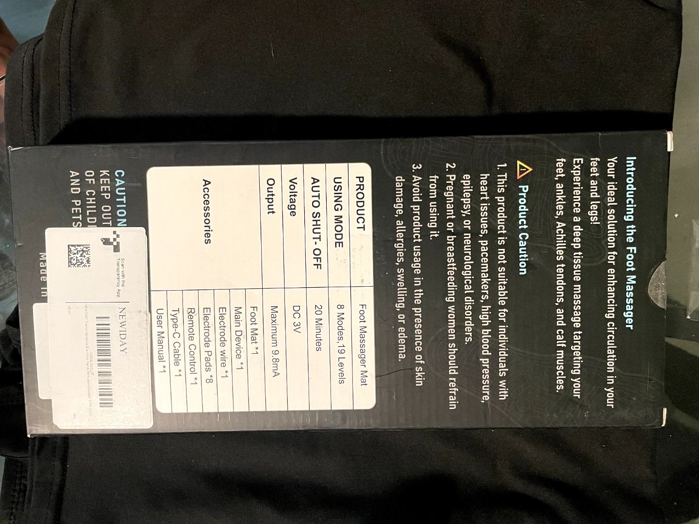 NEWIDAY Foot Massager Mat - photo 2