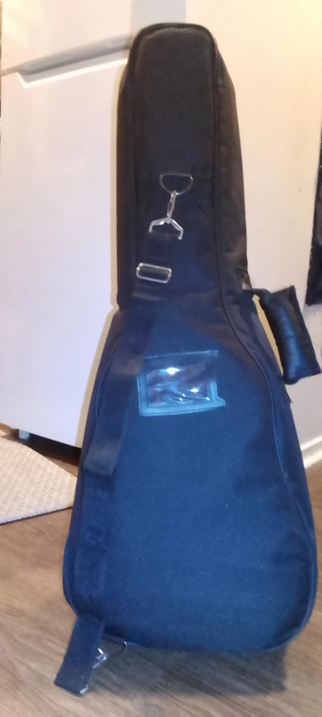 Black Gig Bag Case for Acoustic Guitar - photo 2