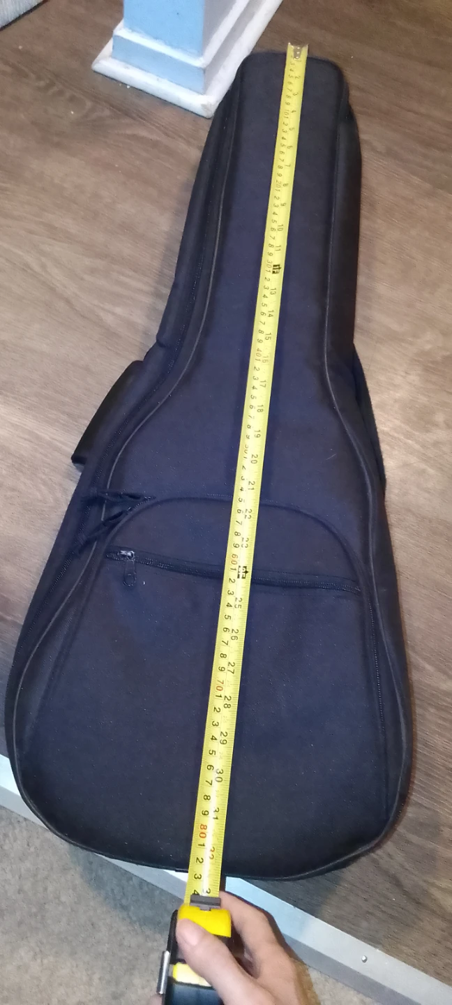 Black Gig Bag Case for Acoustic Guitar - photo 4