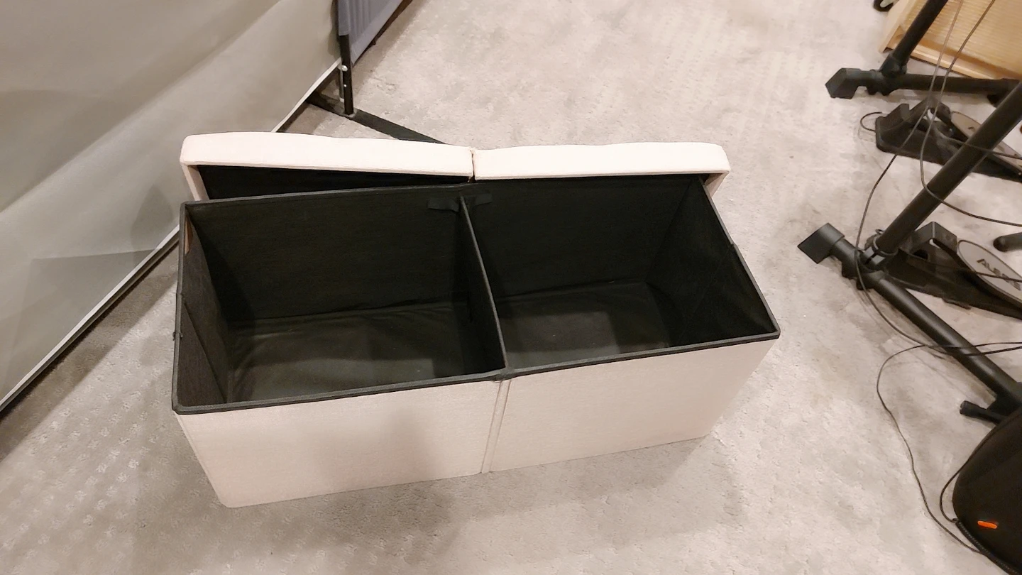 Tufted Storage Ottoman Bench - photo 4