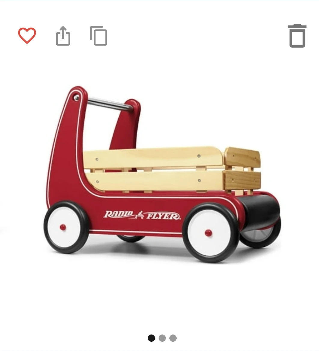 Radio Flyer Classic Walker Wagon Red - photo 3