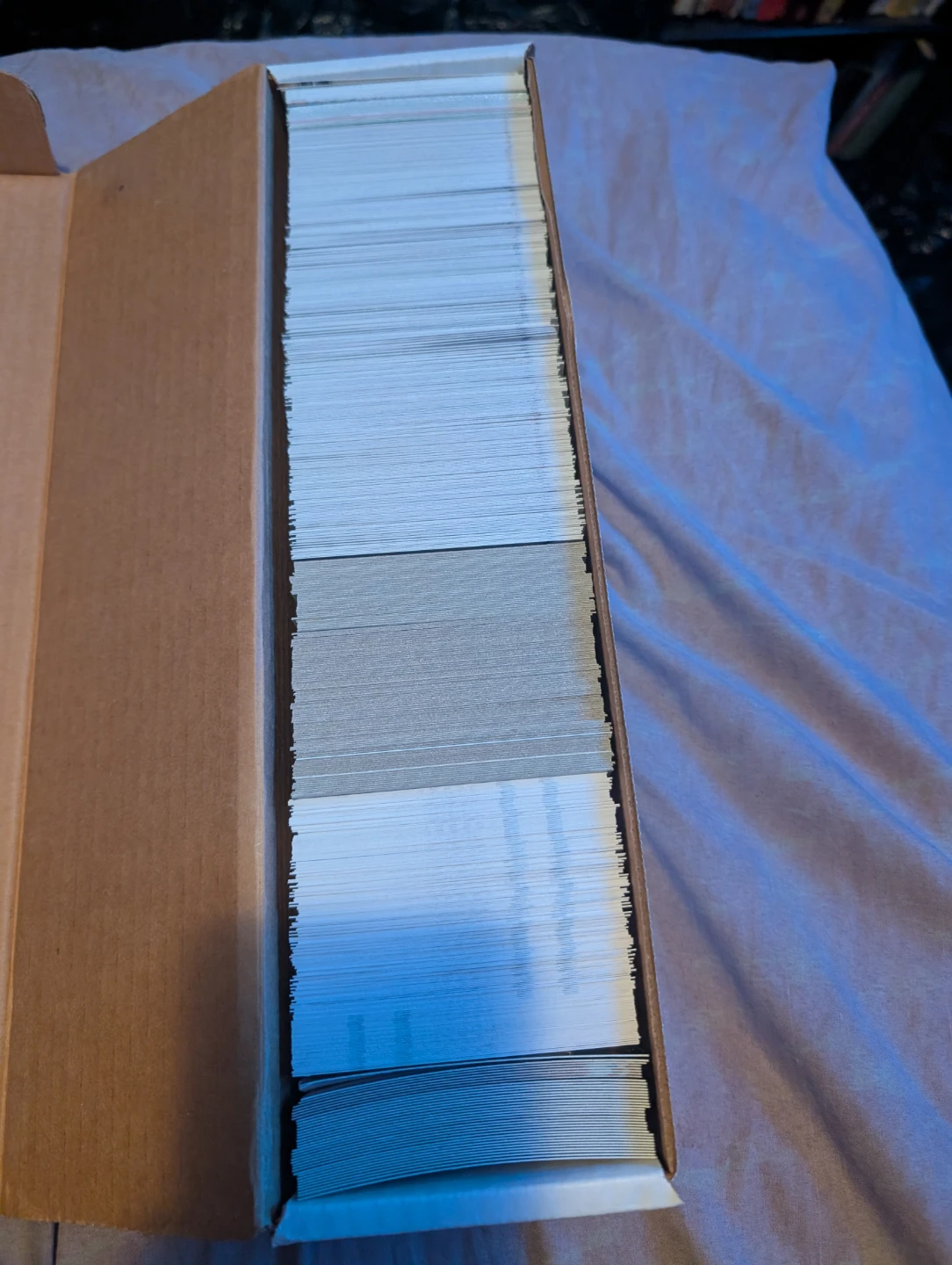 Box of Over 740+ Topps Baseball Trading Cards