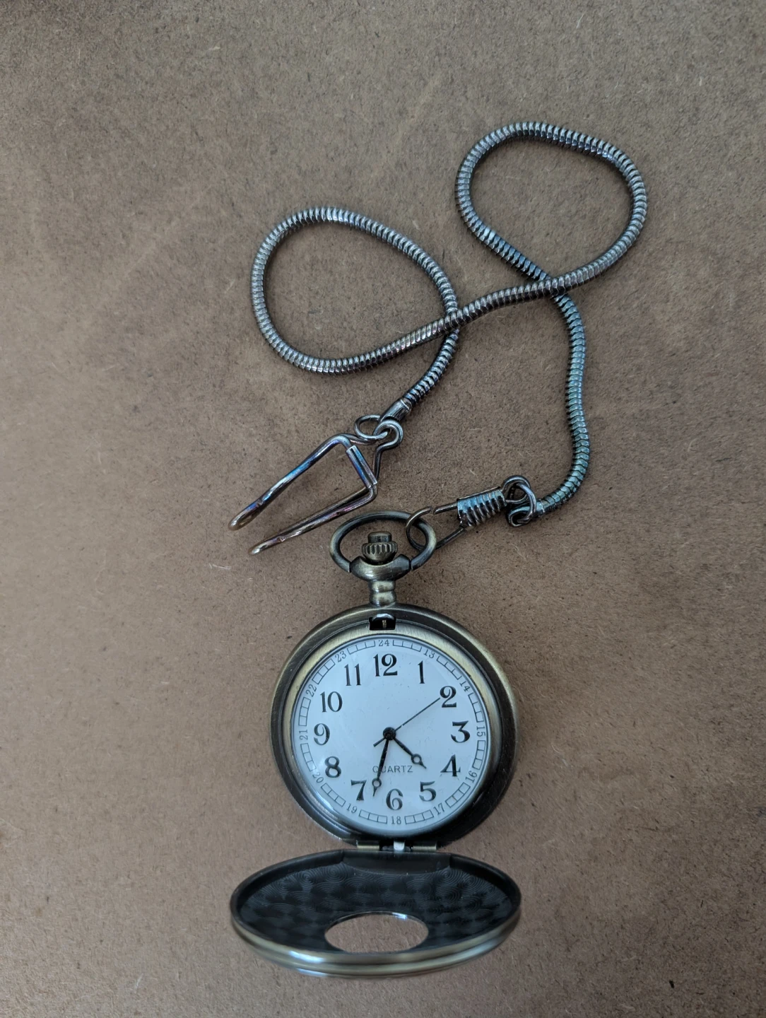 Vintage Pocket Watch with Chain - photo 2