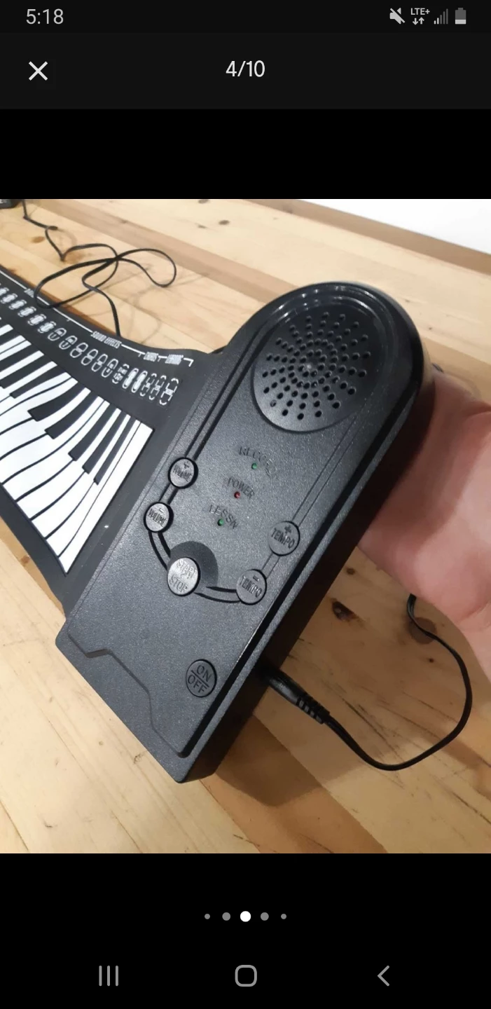Hand Roll Piano 49K - portable, 49-key electronic keyboard - photo 5
