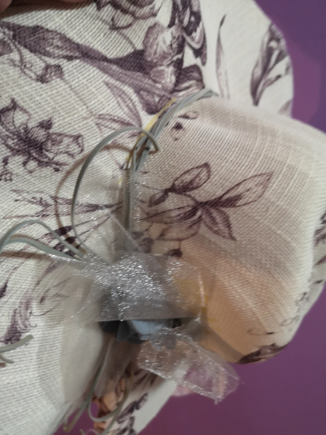 Women's Decorative Hat with Floral Print - photo 2