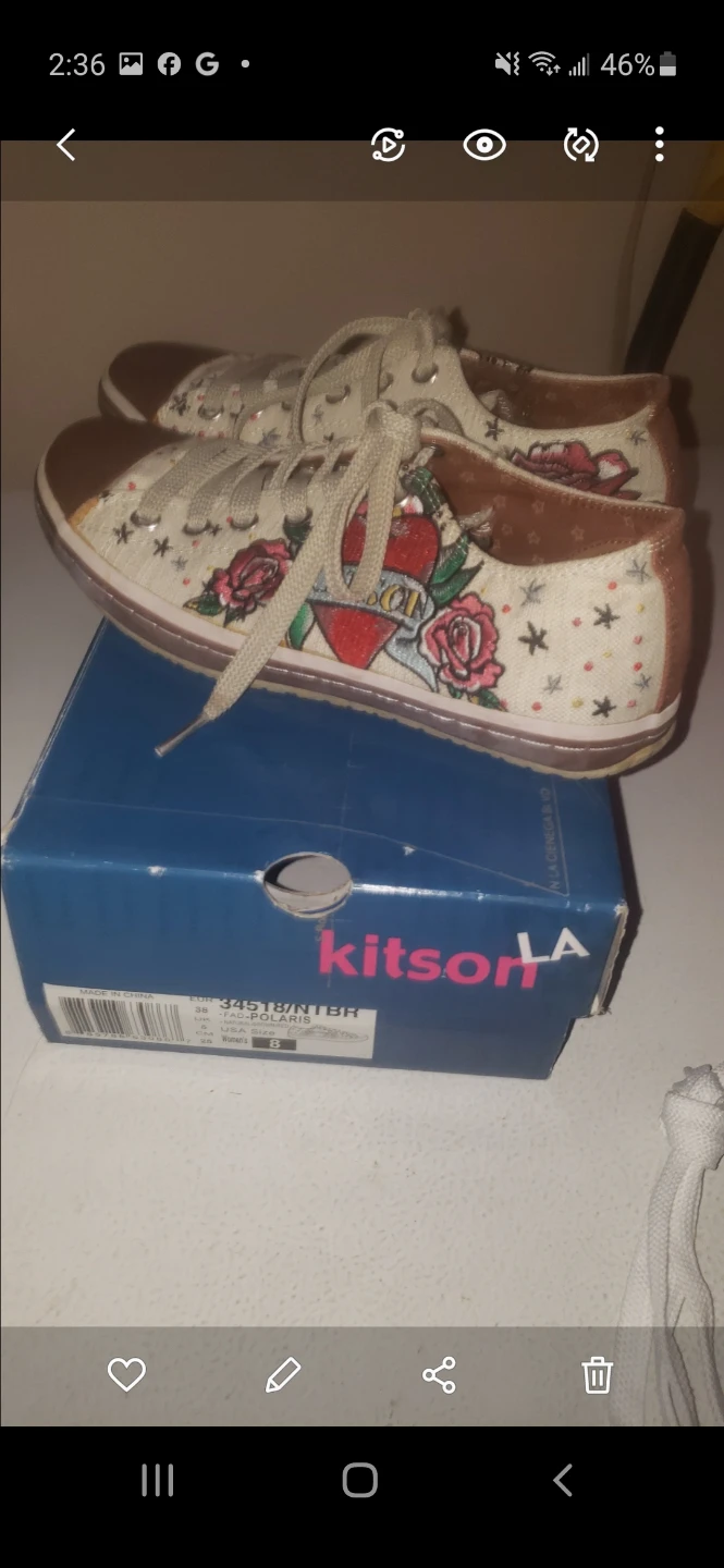 Kitson LA Canvas Sneakers