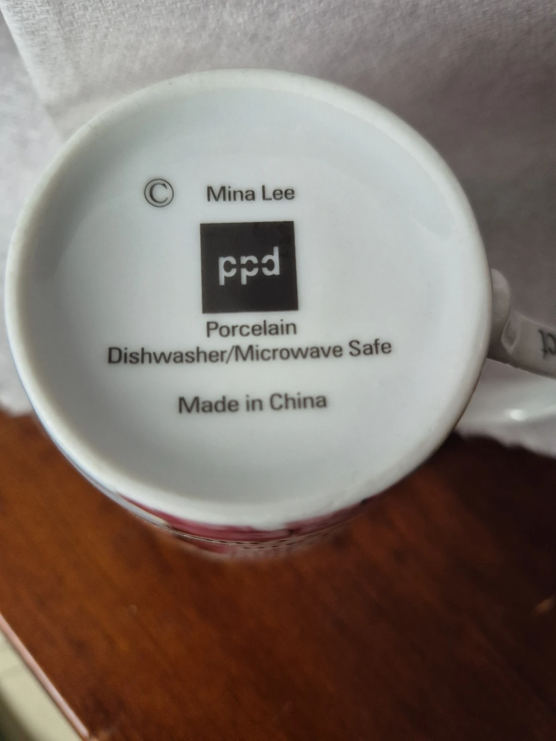 Mina Lee ppd Porcelain Mug - photo 4