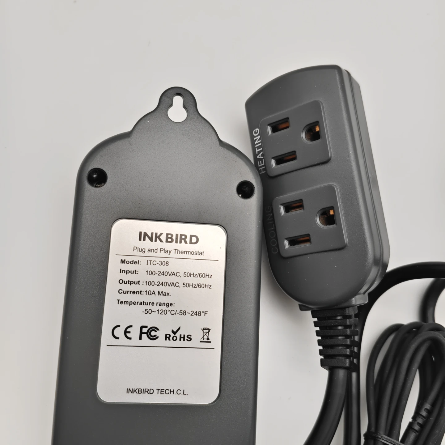 INKBIRD ITC-308 Plug and Play Thermostat - photo 2