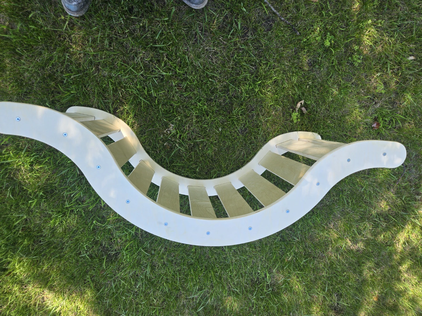 Montessori-Inspired Wooden Climbing Arch/Rocker - photo 3
