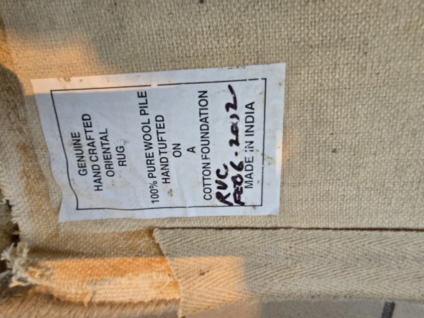 Handcrafted Wool Leopard Rug - Made in India - photo 5
