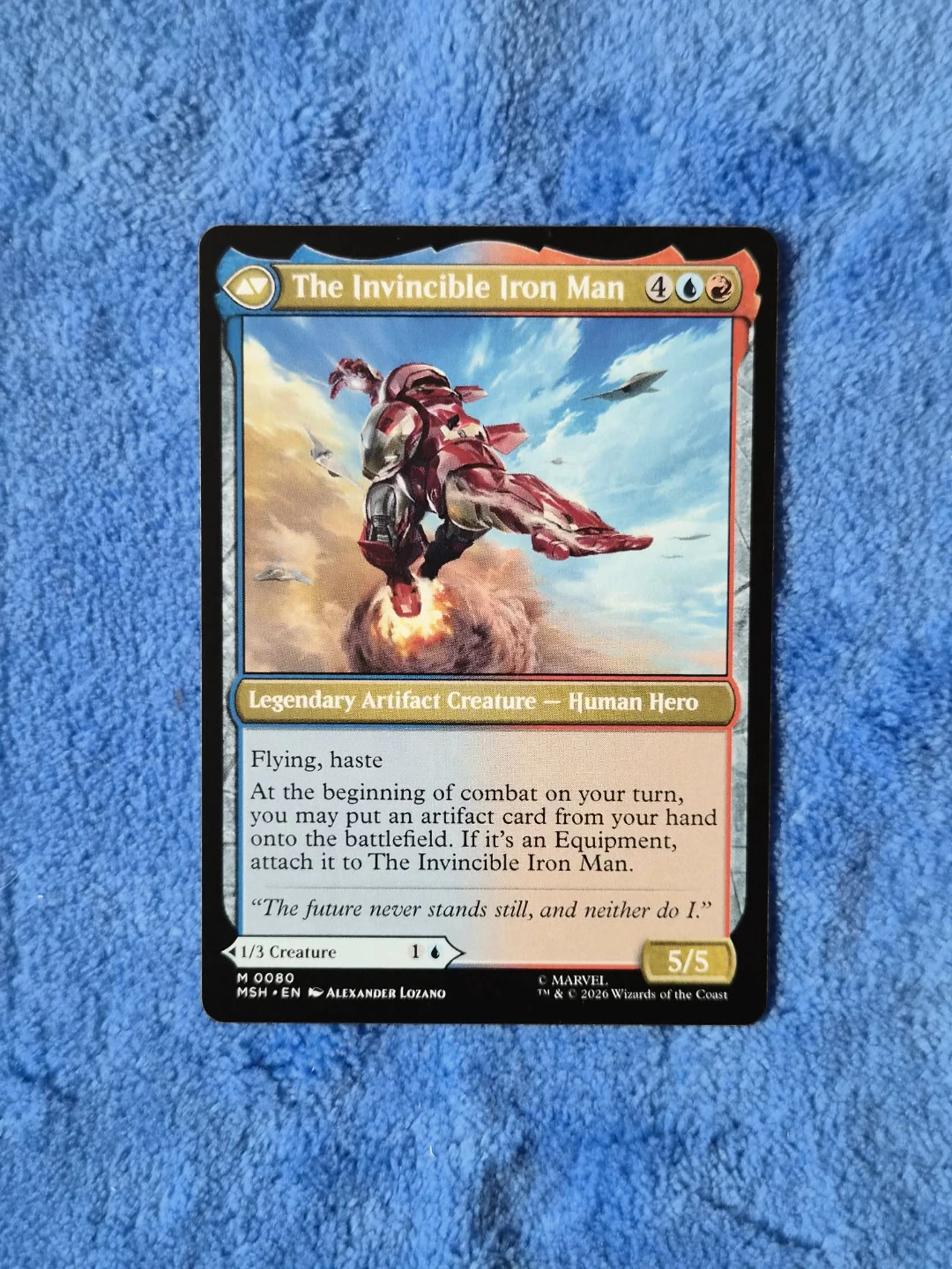 Read Bio | Tony Stark/Iron Man (MTG) Trading Card - photo 2