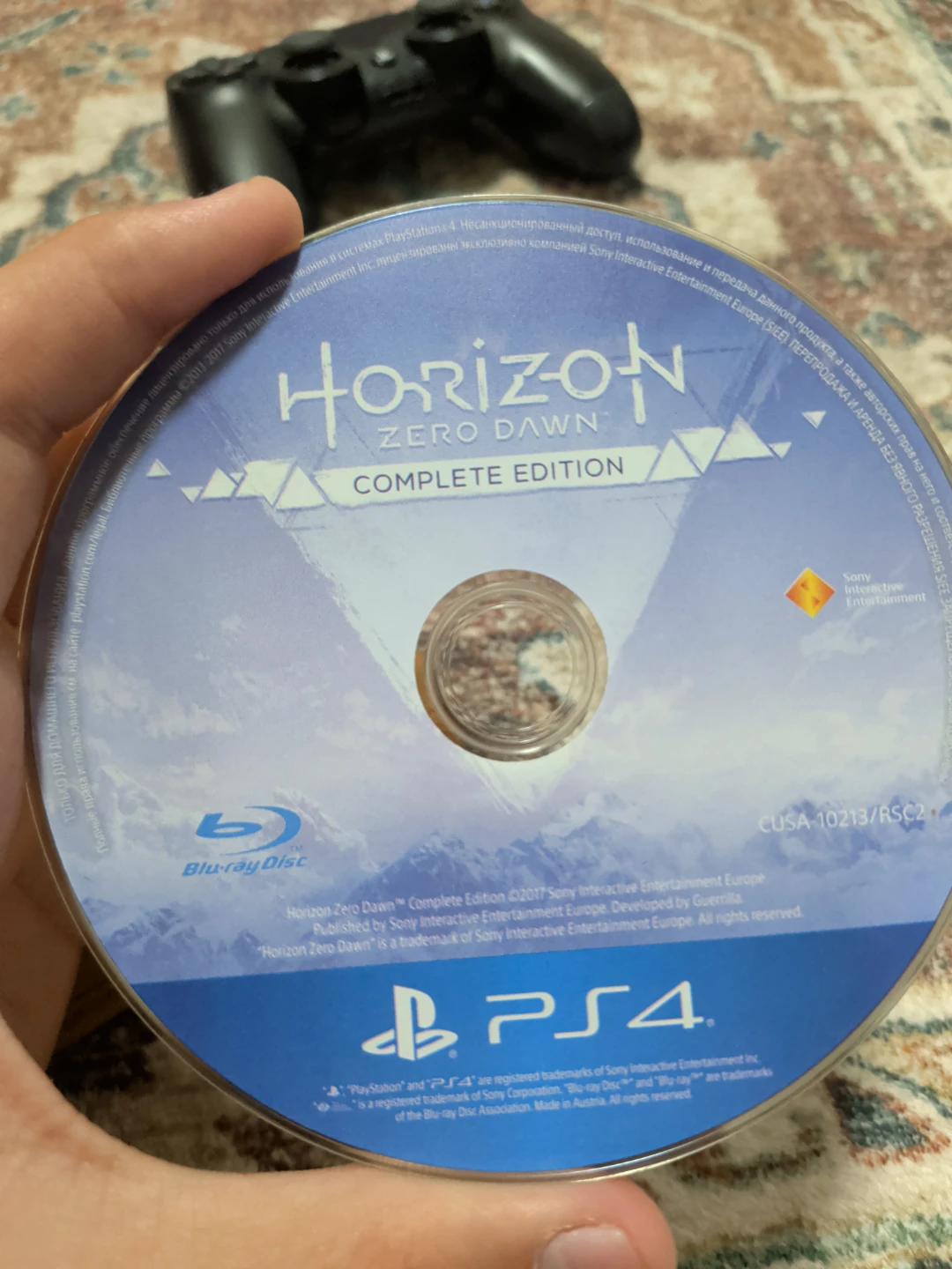 Horizon Zero Dawn Complete Edition PS4 Blu-ray Disc