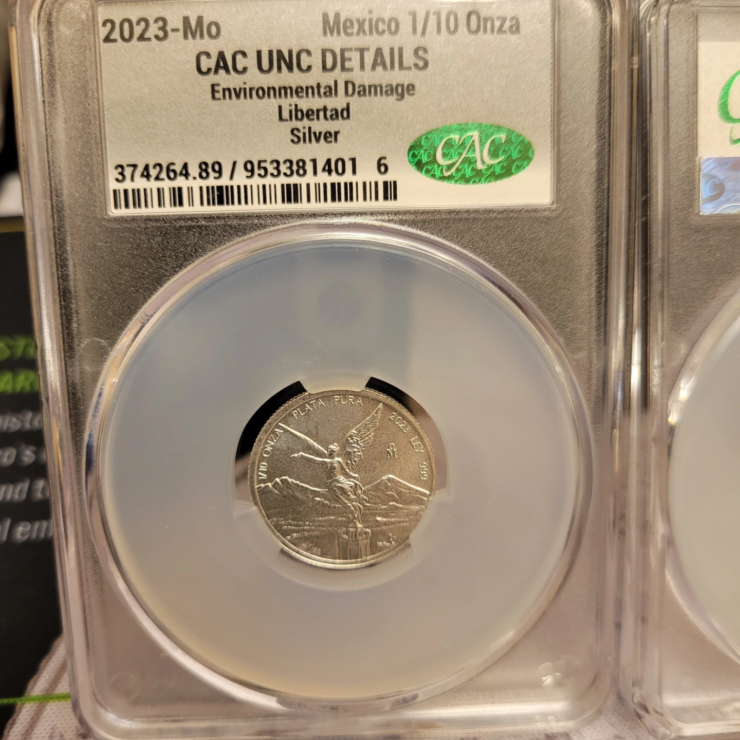 2023 Mexico 1/10 Oz Silver Libertad Coin - photo 2