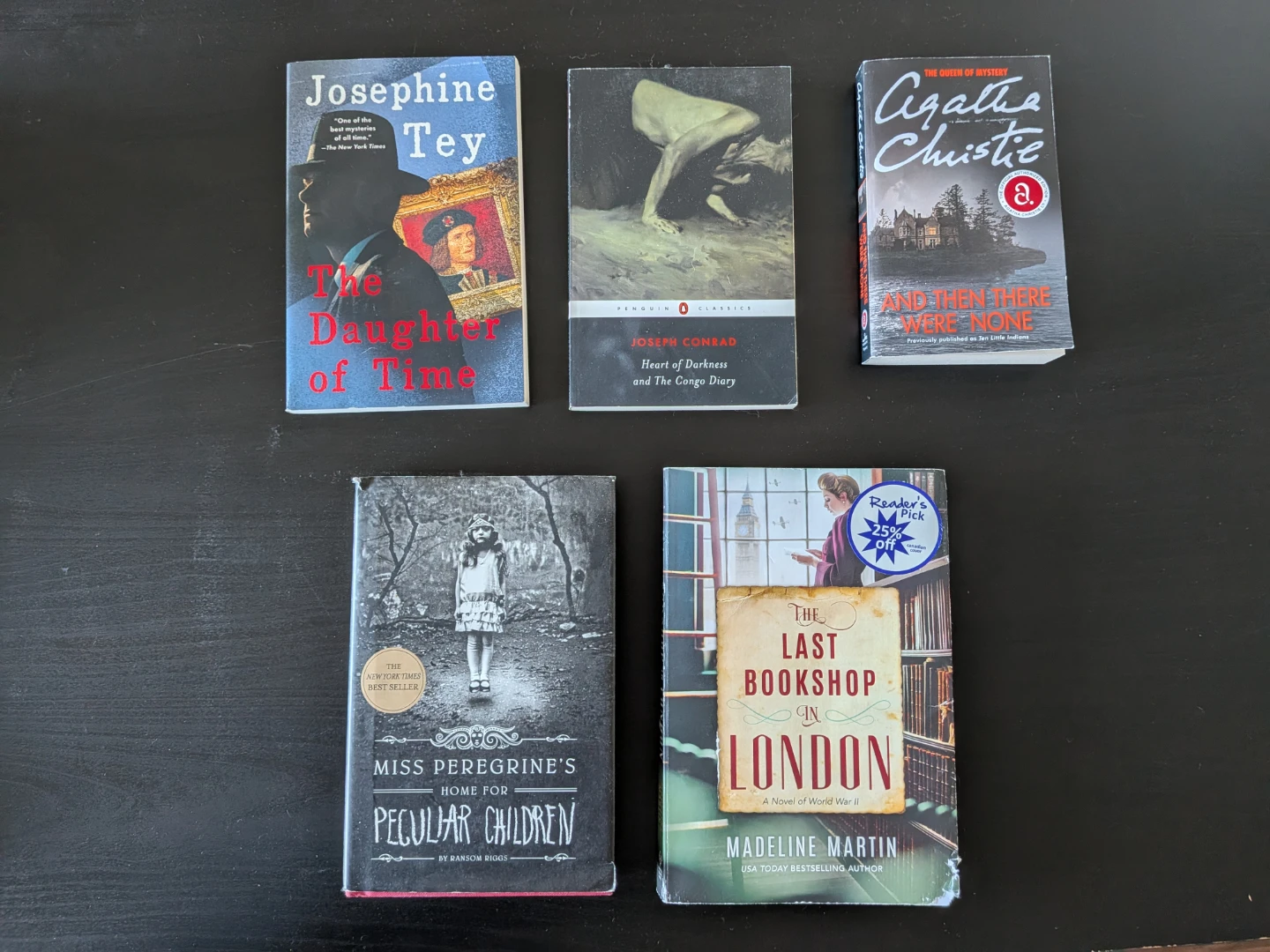 Collection of 5 Paperback Books