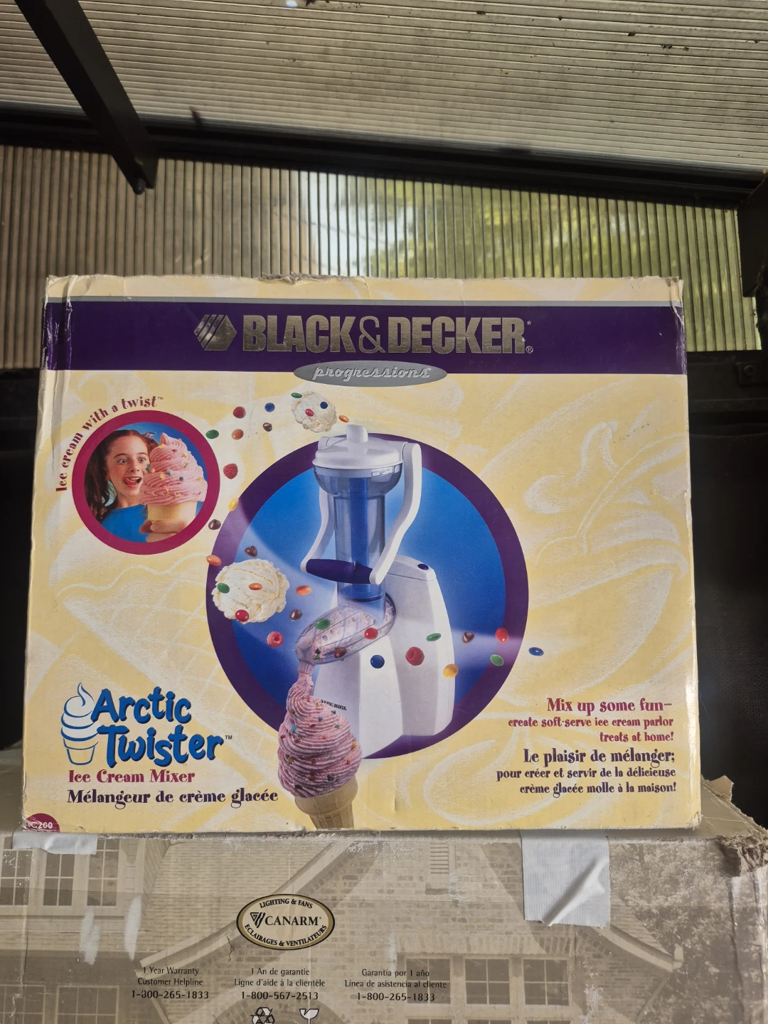 Black & Decker Arctic Twister Ice Cream Mixer