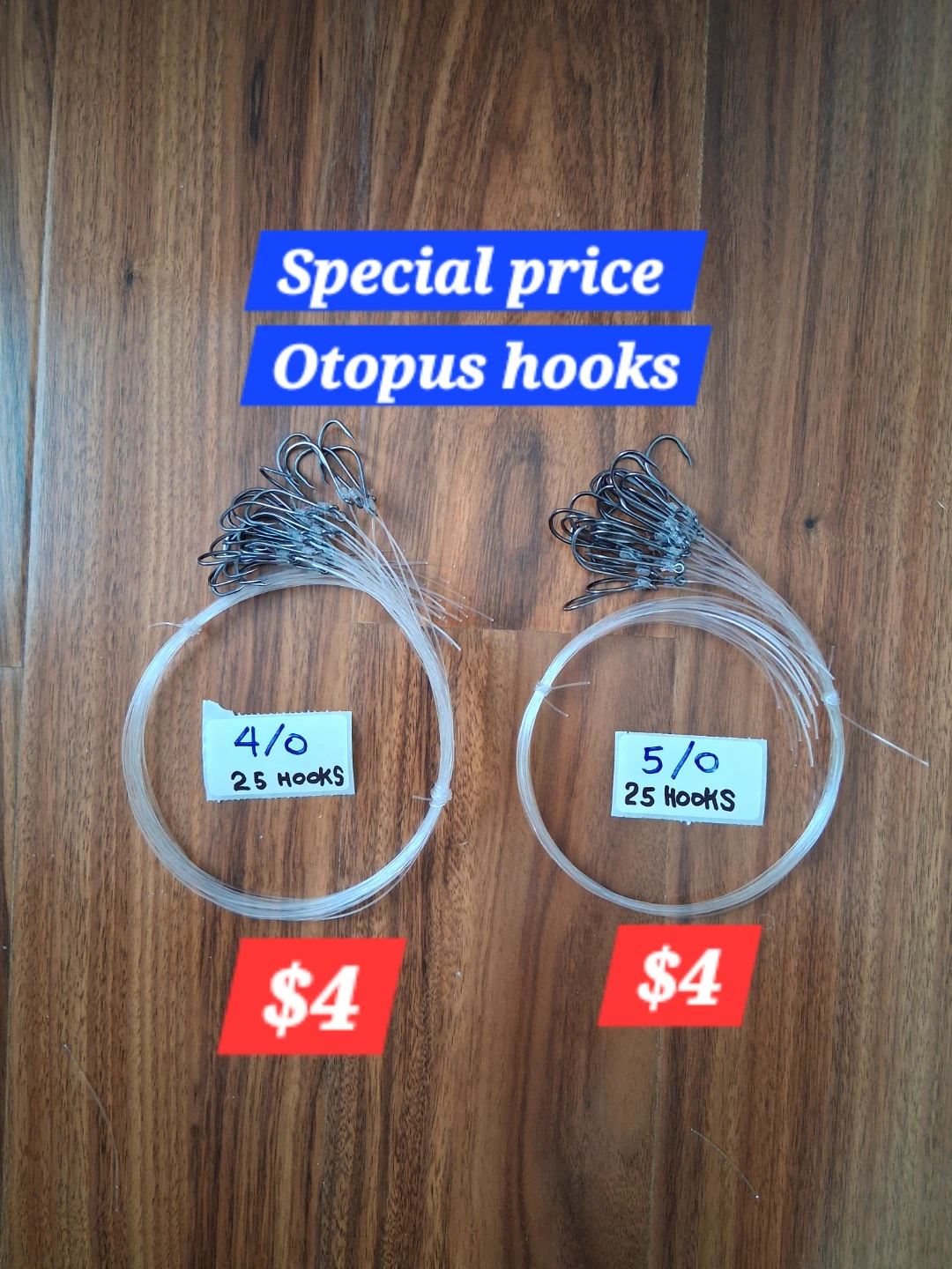 Otopus Fishing Hooks