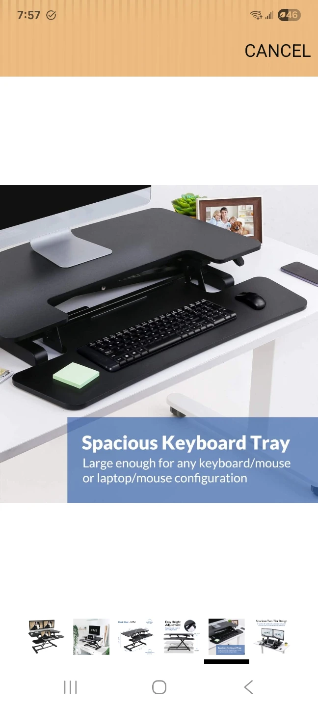 FlexiSpot Standing Desk Riser - M7M - photo 4