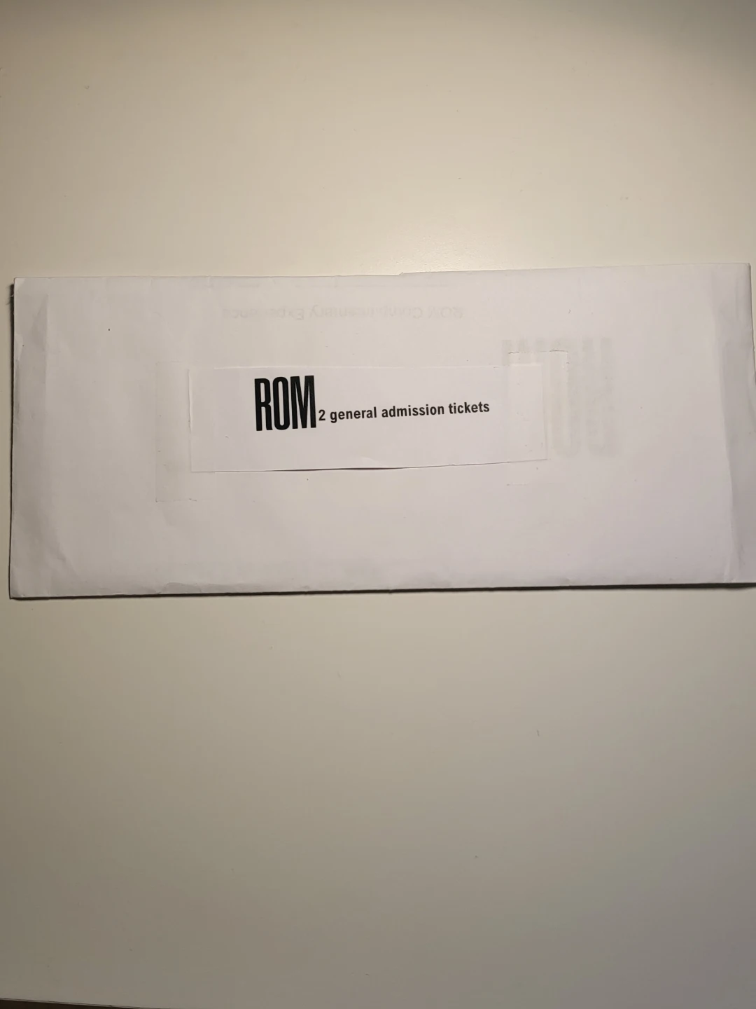ROM 2 general admission tickets