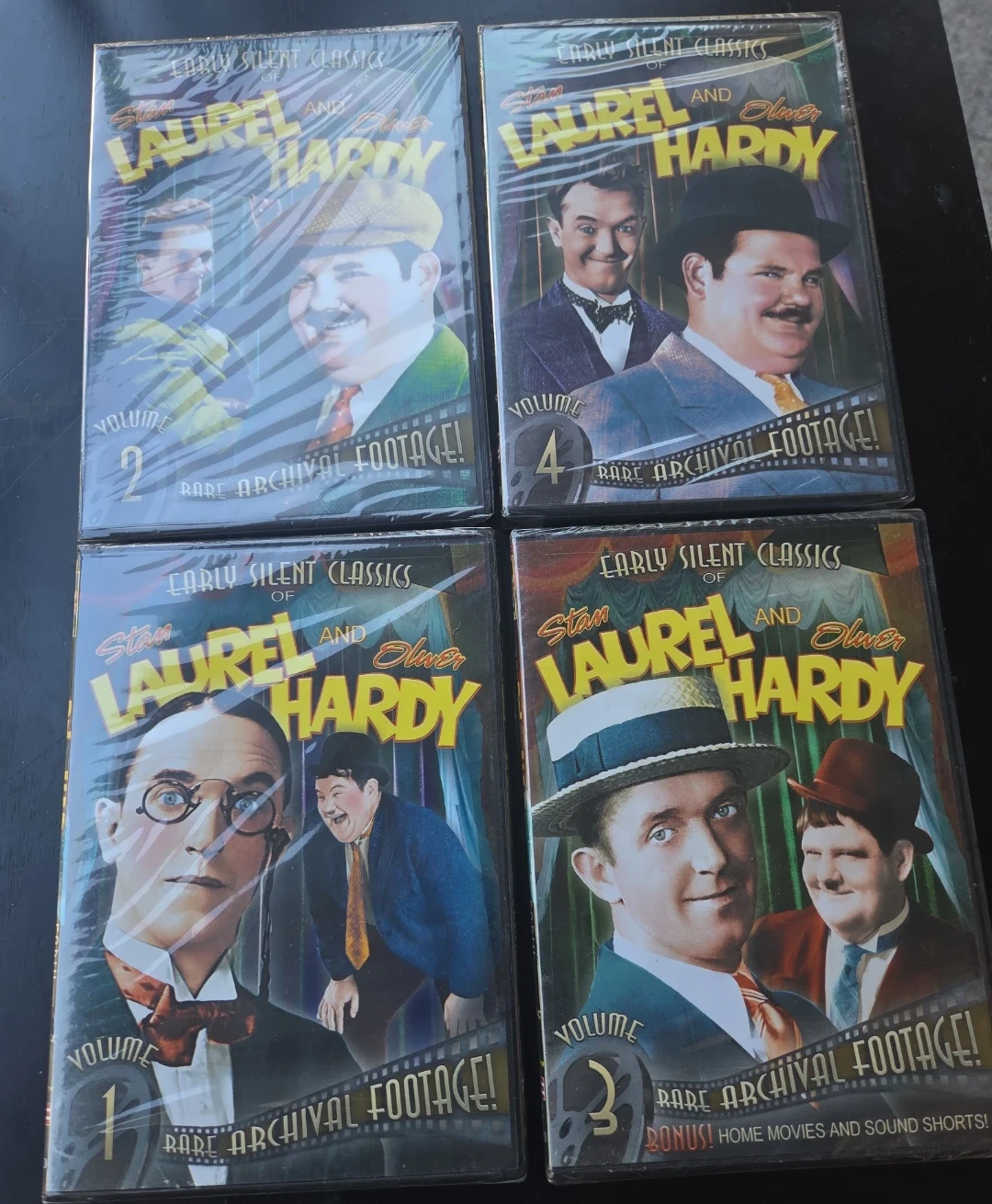 Laurel and Hardy Early Silent Classics DVD (Volumes 1, 2, 3, 4) - photo 3
