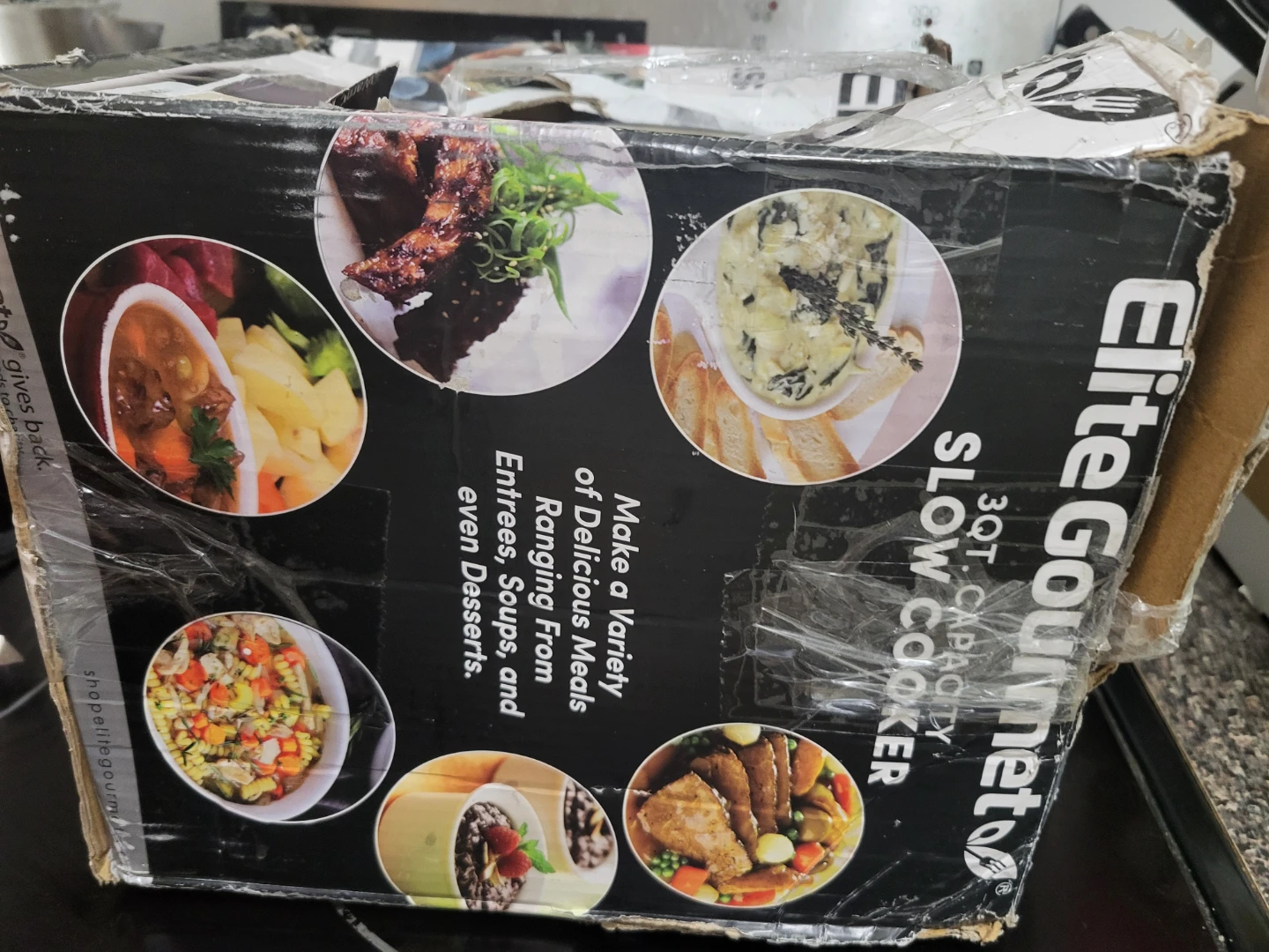 Elite Gourmet 3QT Slow Cooker