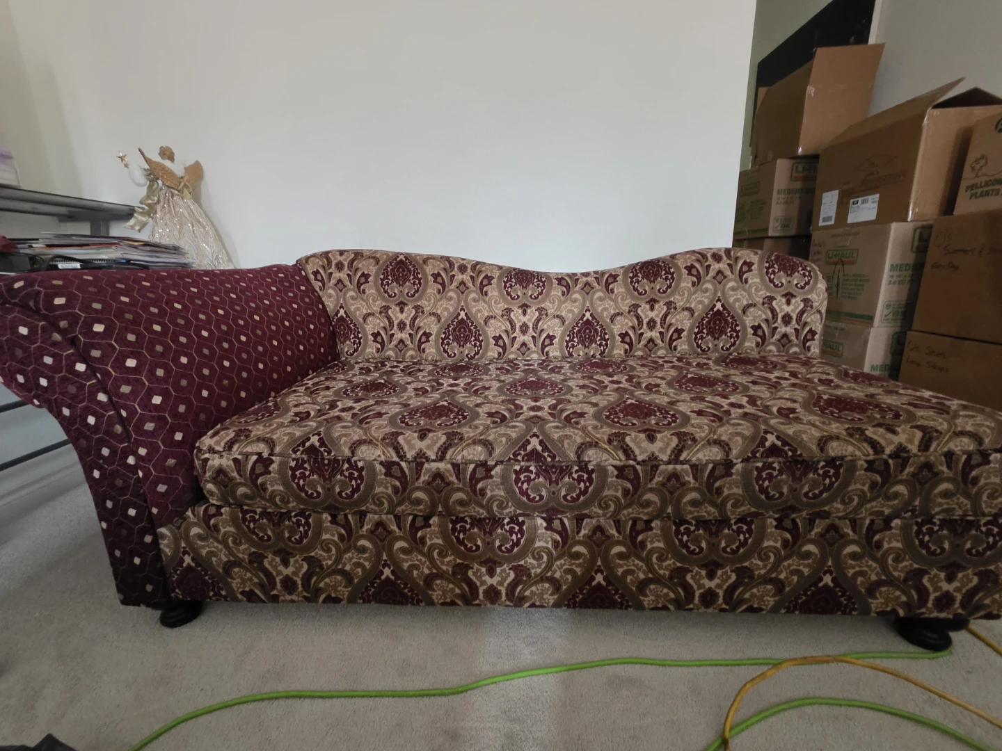 Victorian Style Sofa and Chaise Lounge 3 pcs Set - photo 2
