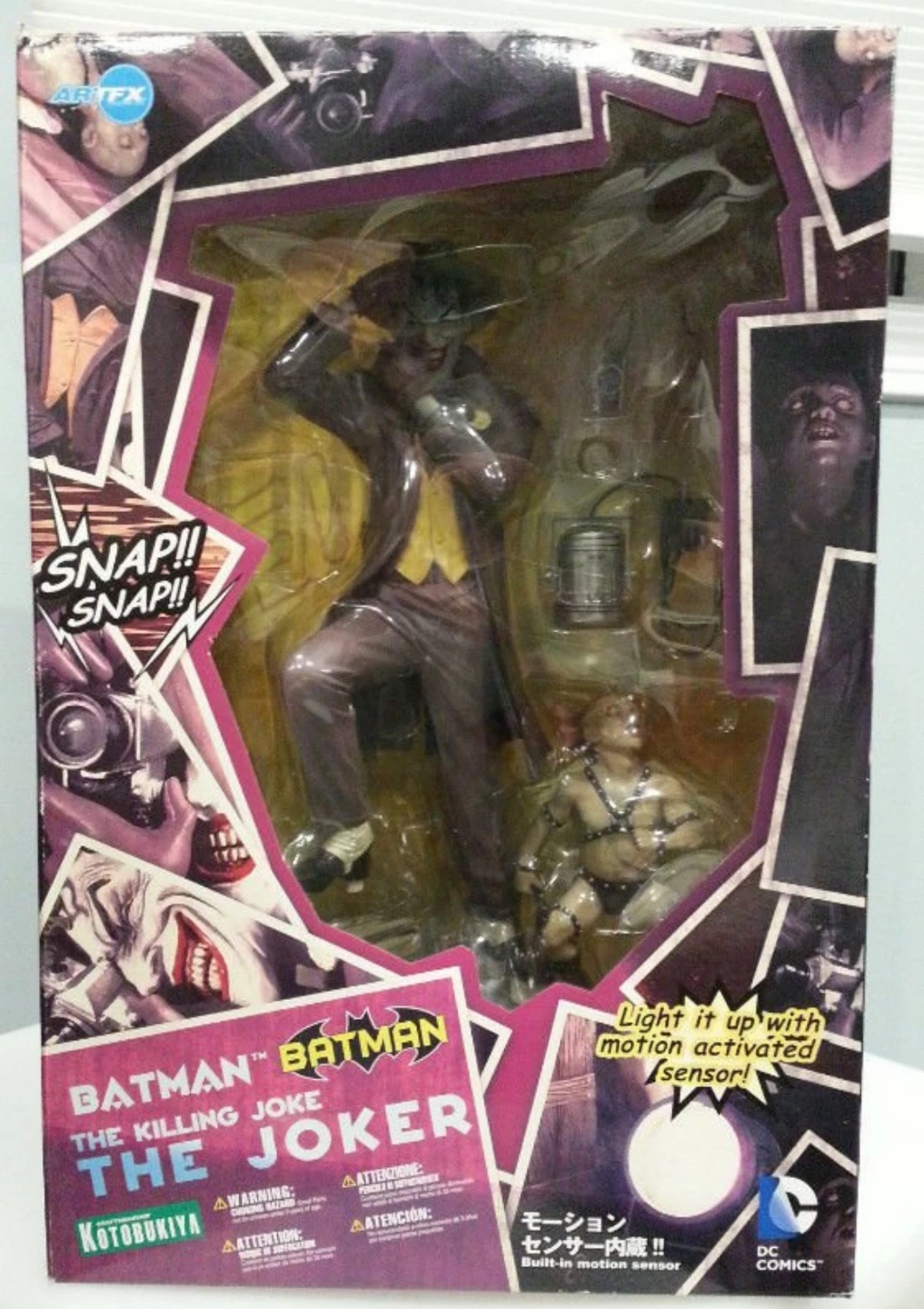 Kotobukiya ArtFX Batman The Killing Joke Joker Statue