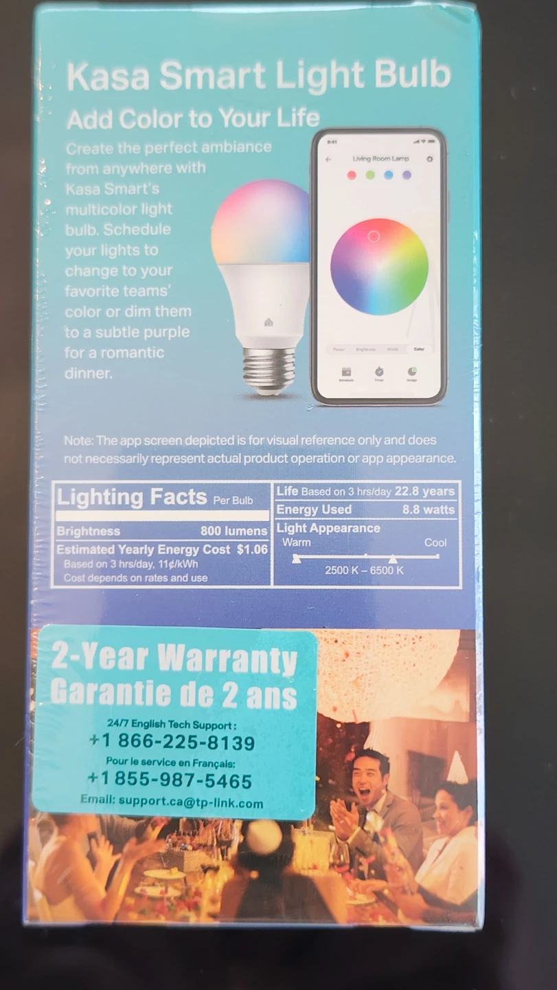 Kasa Smart Light Bulb Multicolor KL125 - photo 4