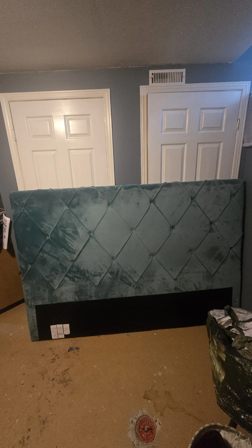King size tufted headboard