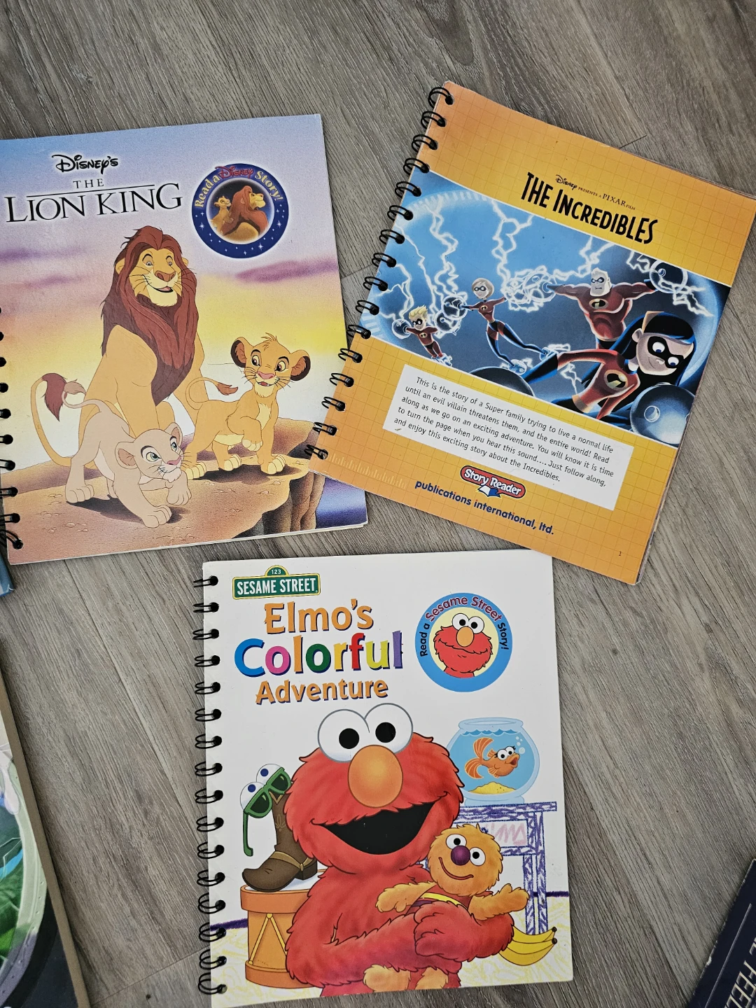 Story Reader Books - Disney & Sesame Street