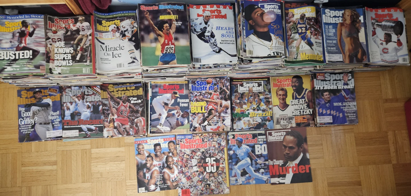 Sports Illustrated magazines