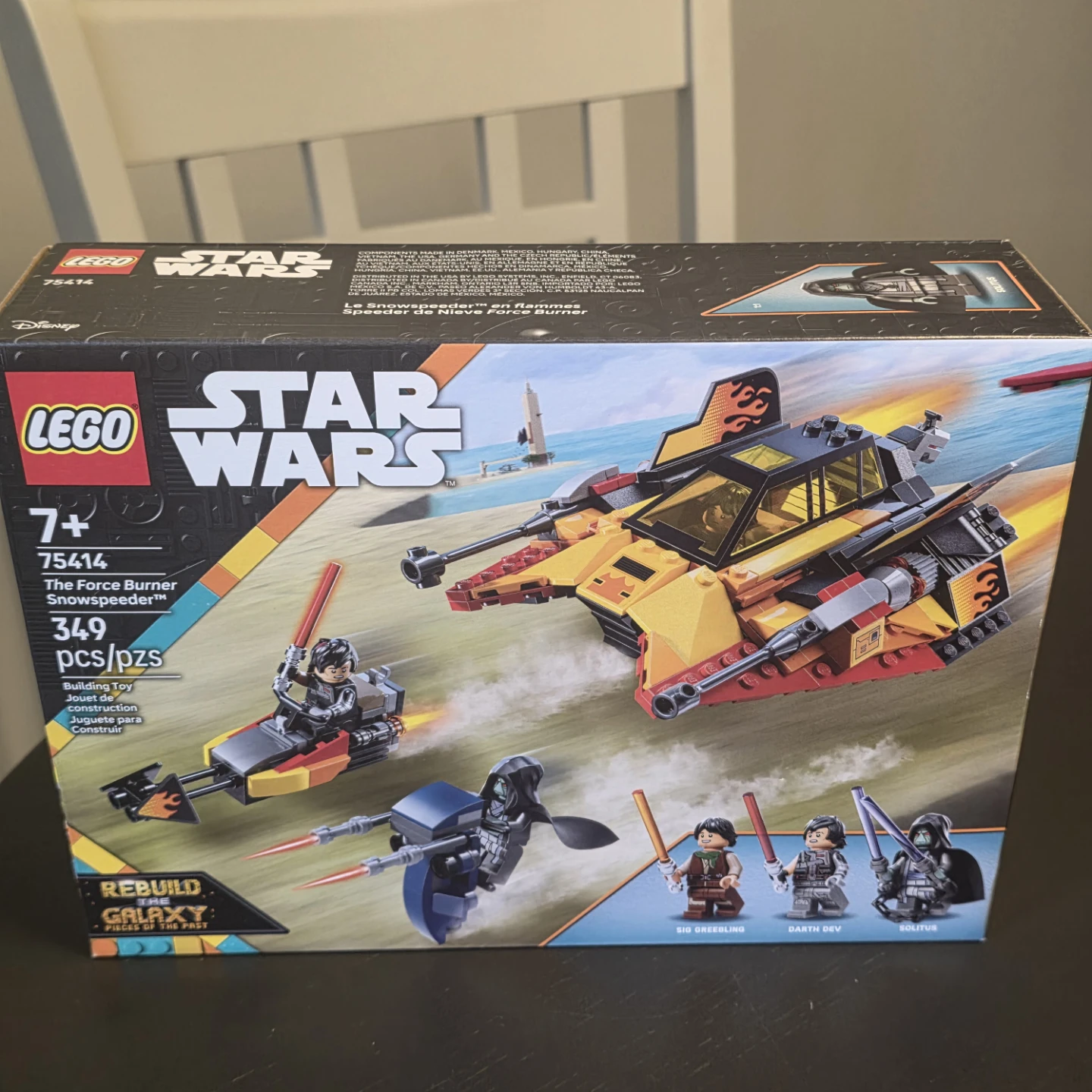 LEGO Star Wars The Force Burner Snowspeeder 75414 Building Toy