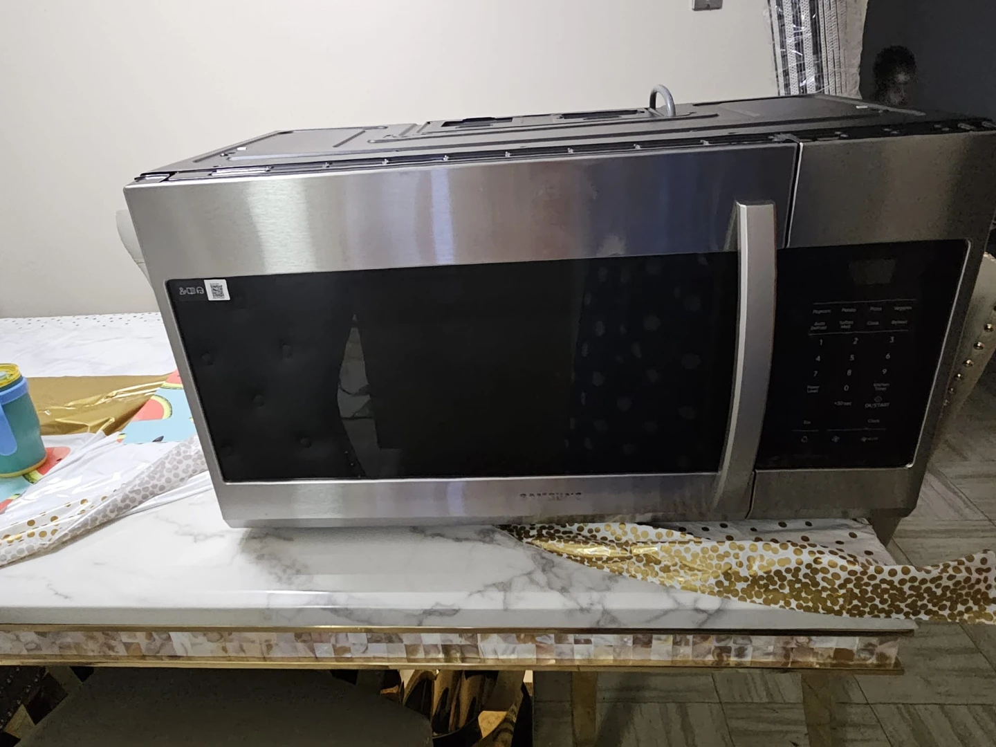 The Brick  Samsung Microwave