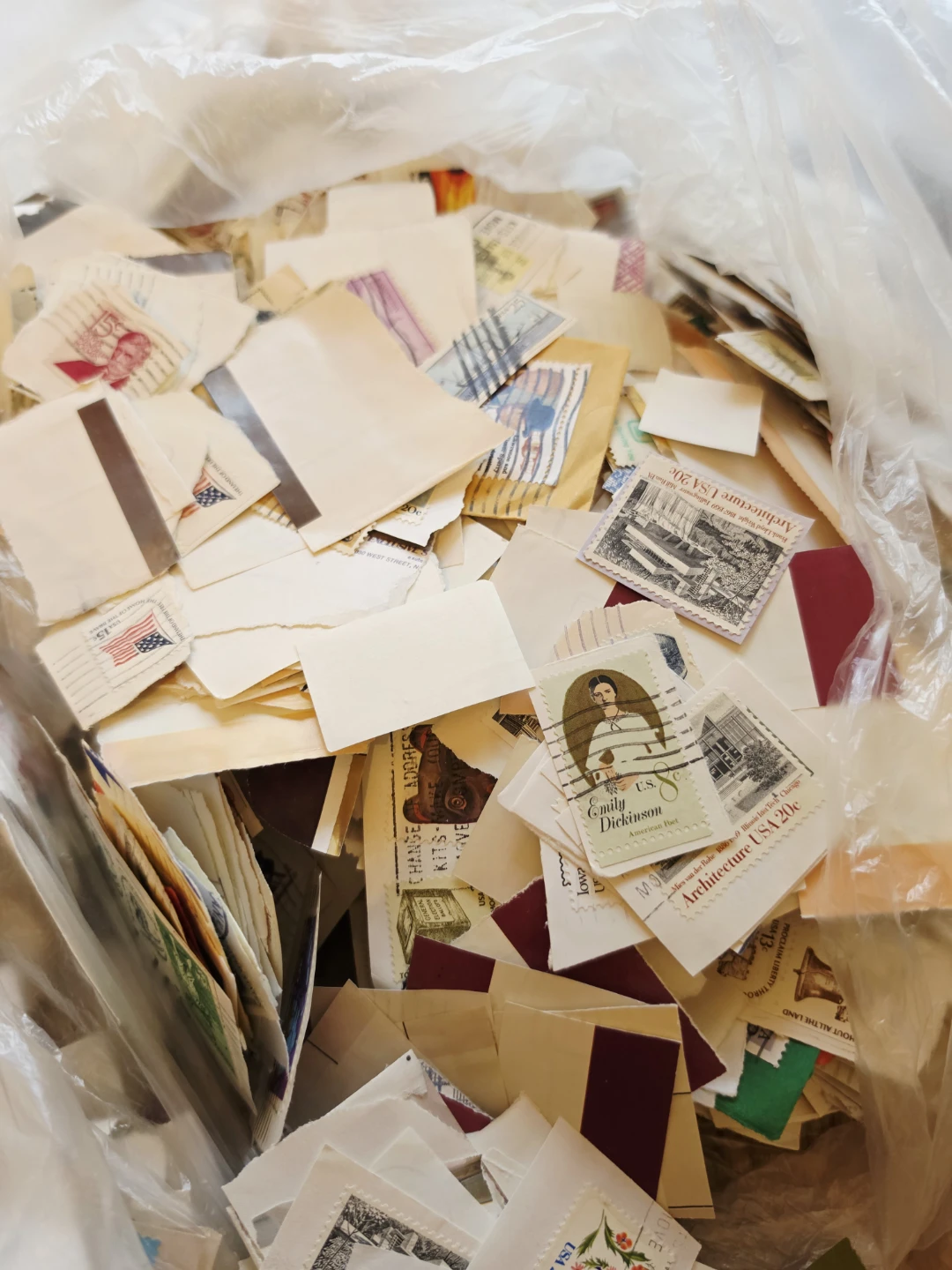 Large used stamp collection - photo 3