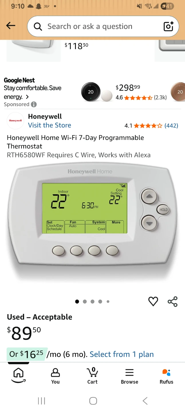 Wifi Thermostat - photo 2