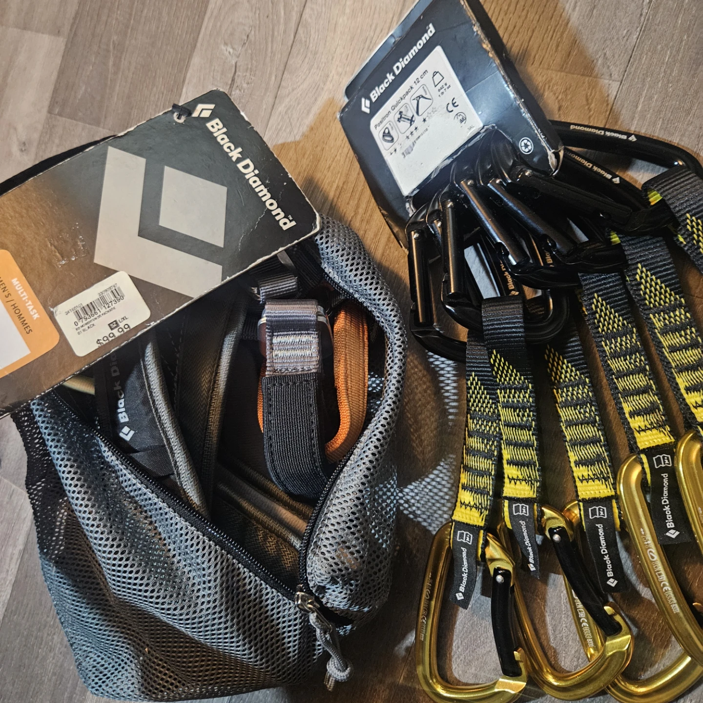 Petzl Ascension & Black Diamond Quickdraws Climbing Gear Set - photo 2