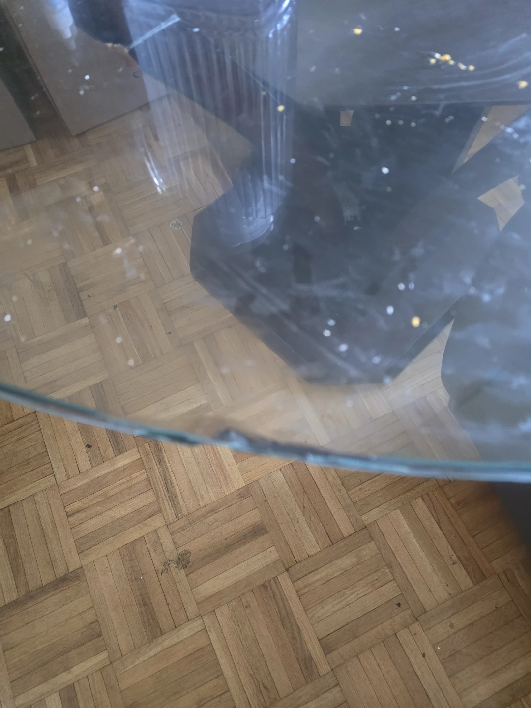 Round Glass Dining Table Top - photo 3