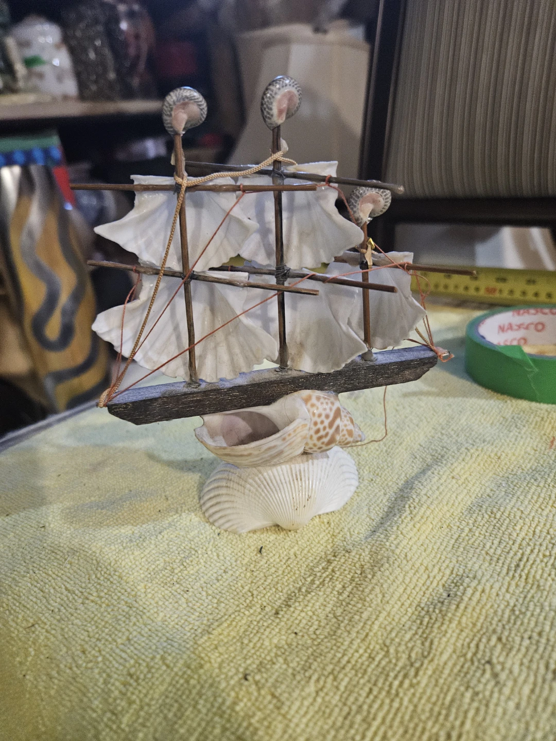 Seashell Ship Model - photo 4