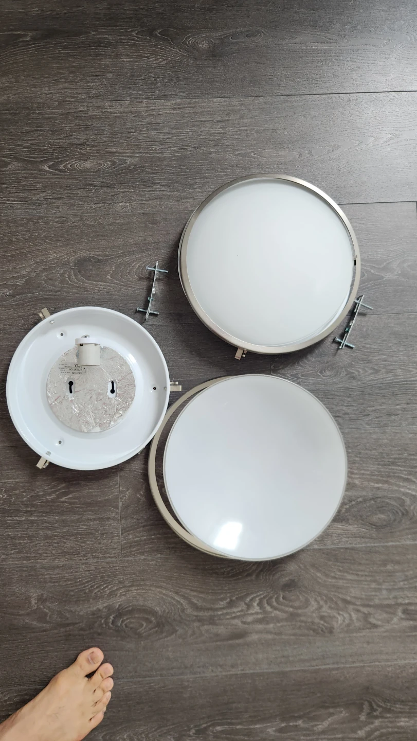 White Flush Mount Ceiling Light $10 each