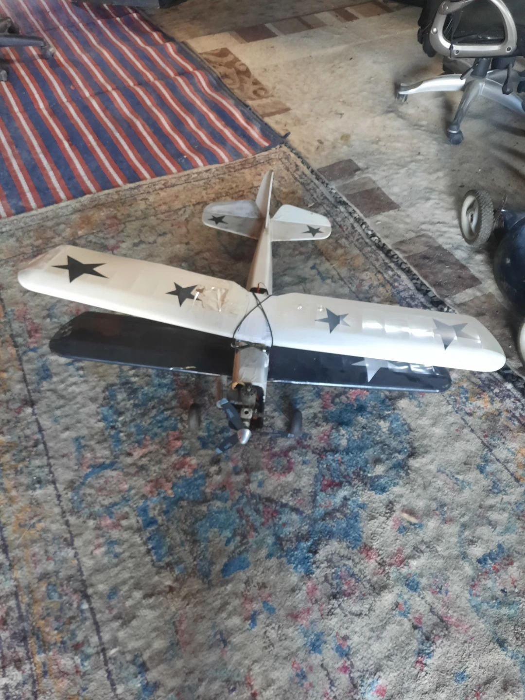 RC Airplane with Tornado Engine
