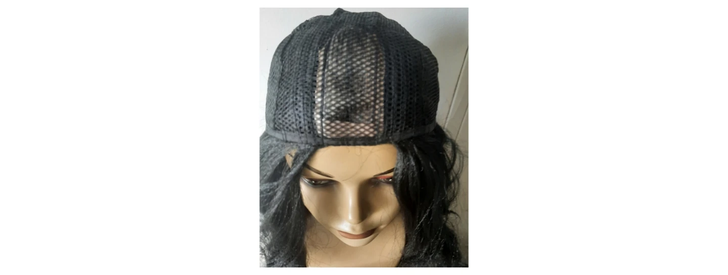 Black long natural wig - photo 4